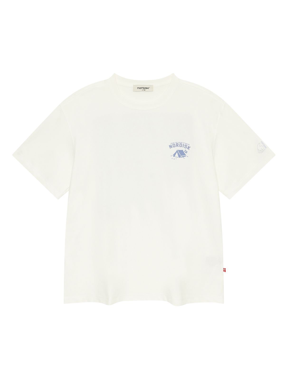노르디스크(NORDISK) 데니쉬 반팔 티셔츠 - U_Off White