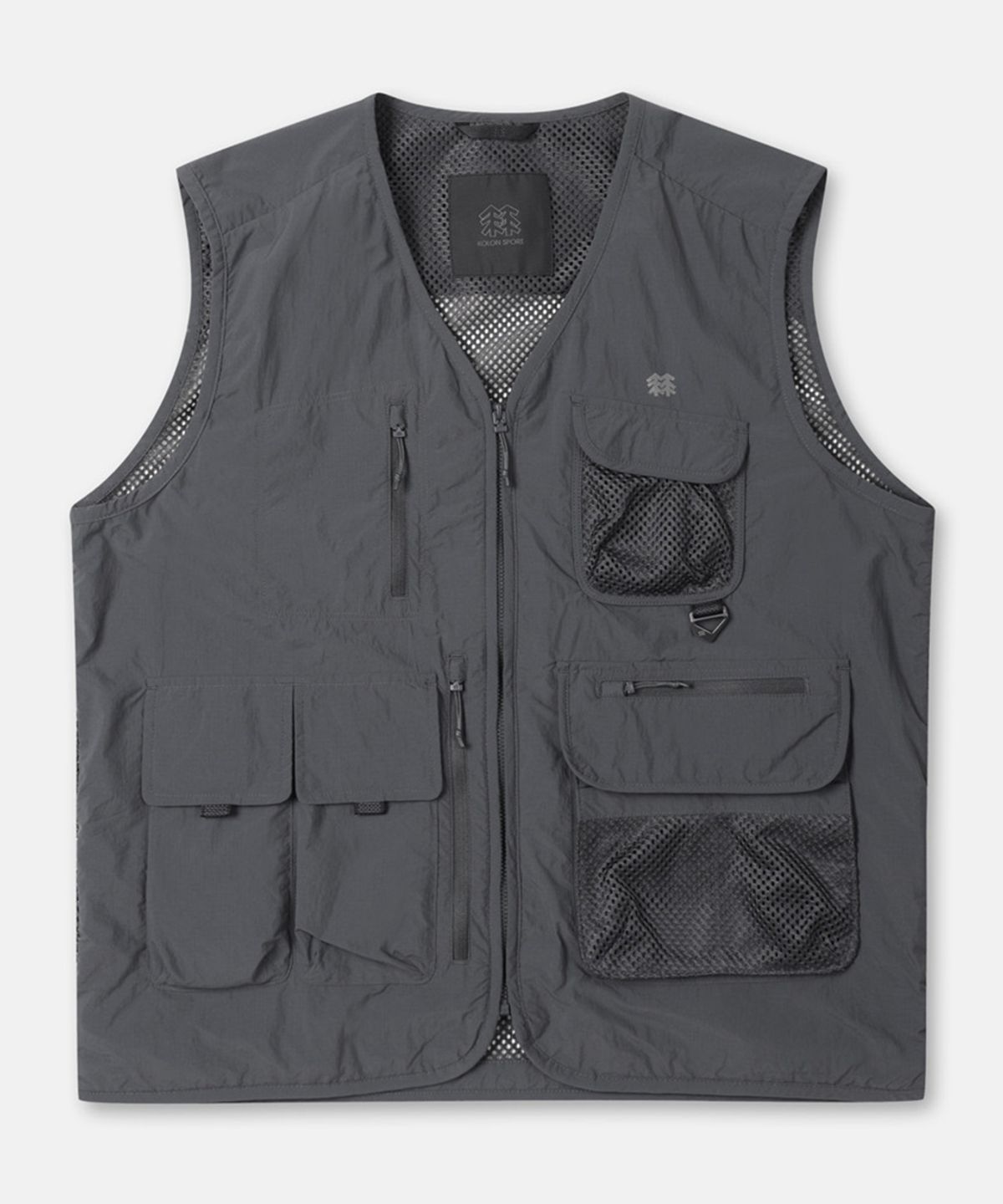 코오롱스포츠(KOLON SPORT) 남성 멀티포켓 베스트 TLVAX26491DGY