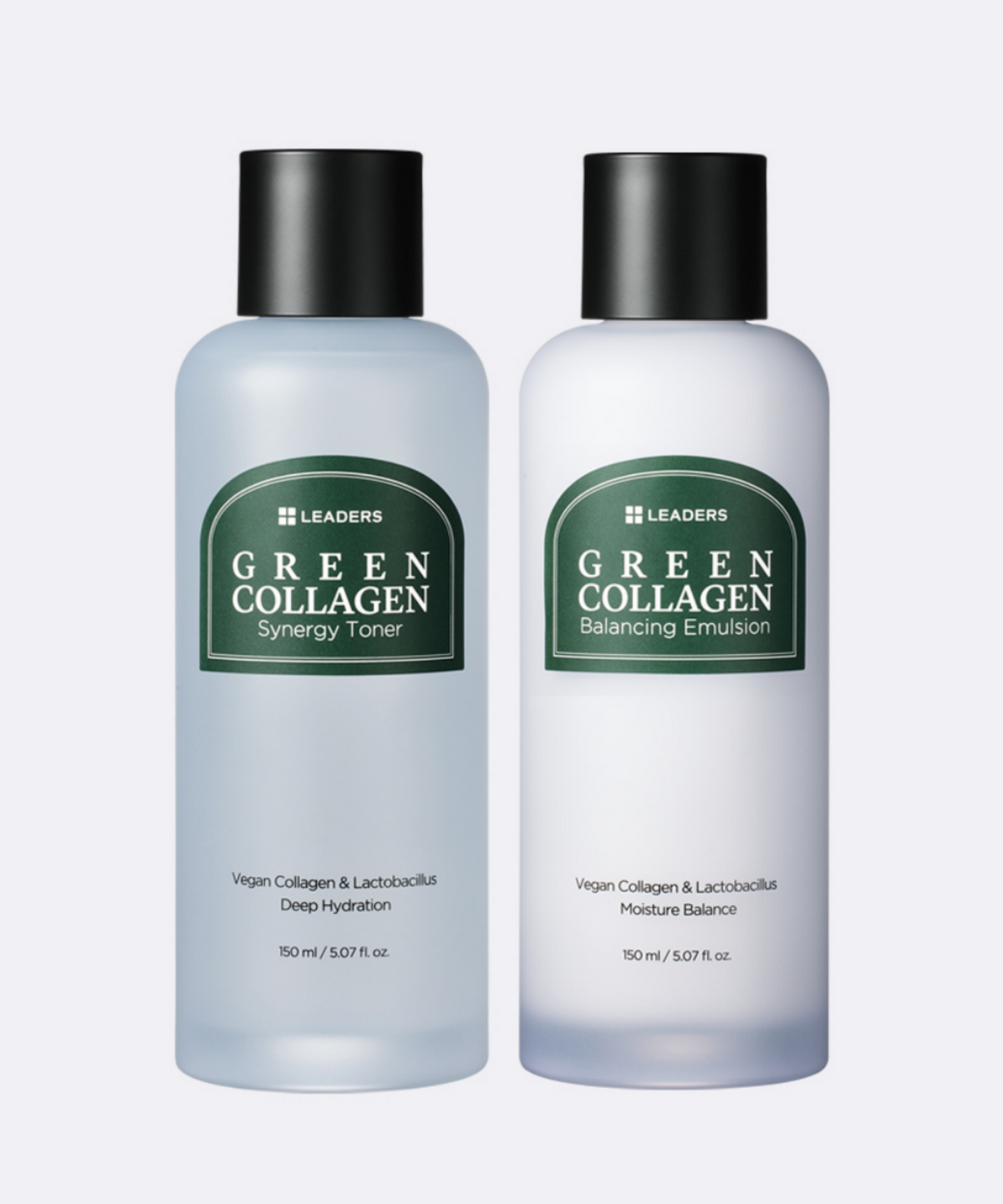 리더스코스메틱(LEADERS COSMETICS) 리더스 그린 콜라겐 시너지 토너 150ml+밸런싱 에멀전 150ml