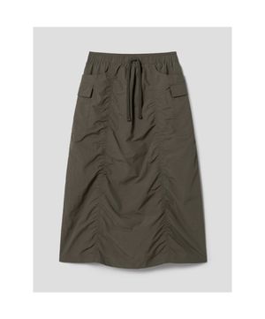 카고 맥시스커트  카키