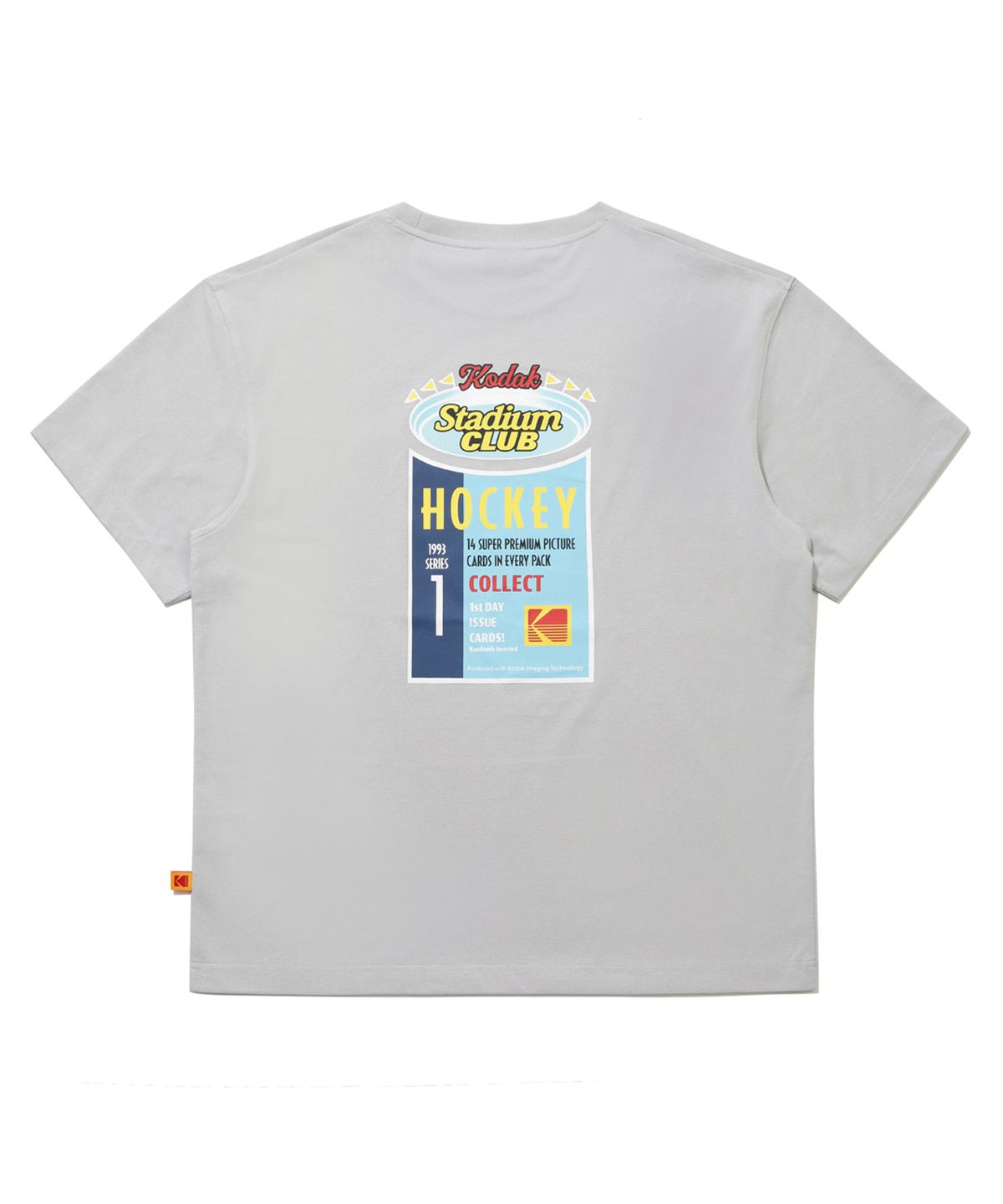 코닥(KODAK) 에어로쿨 반팔 티셔츠 MELANGE GREY