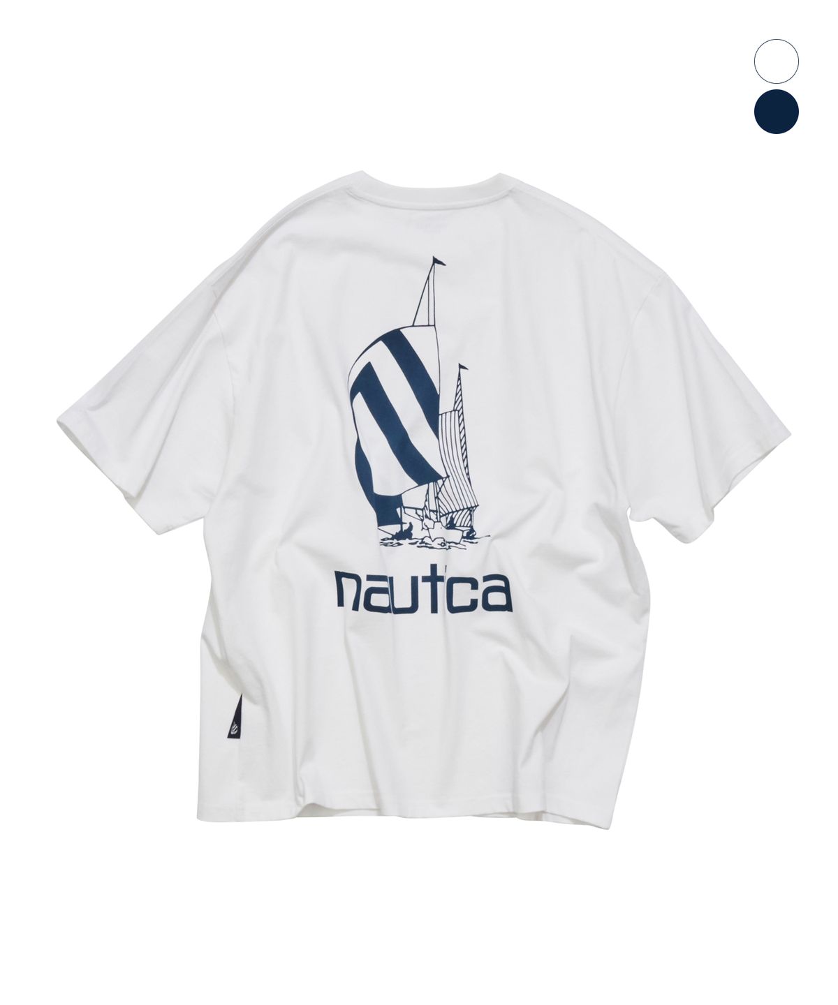 노티카(NAUTICA) 클래식 스피니커 티셔츠(2colors) NTS5646