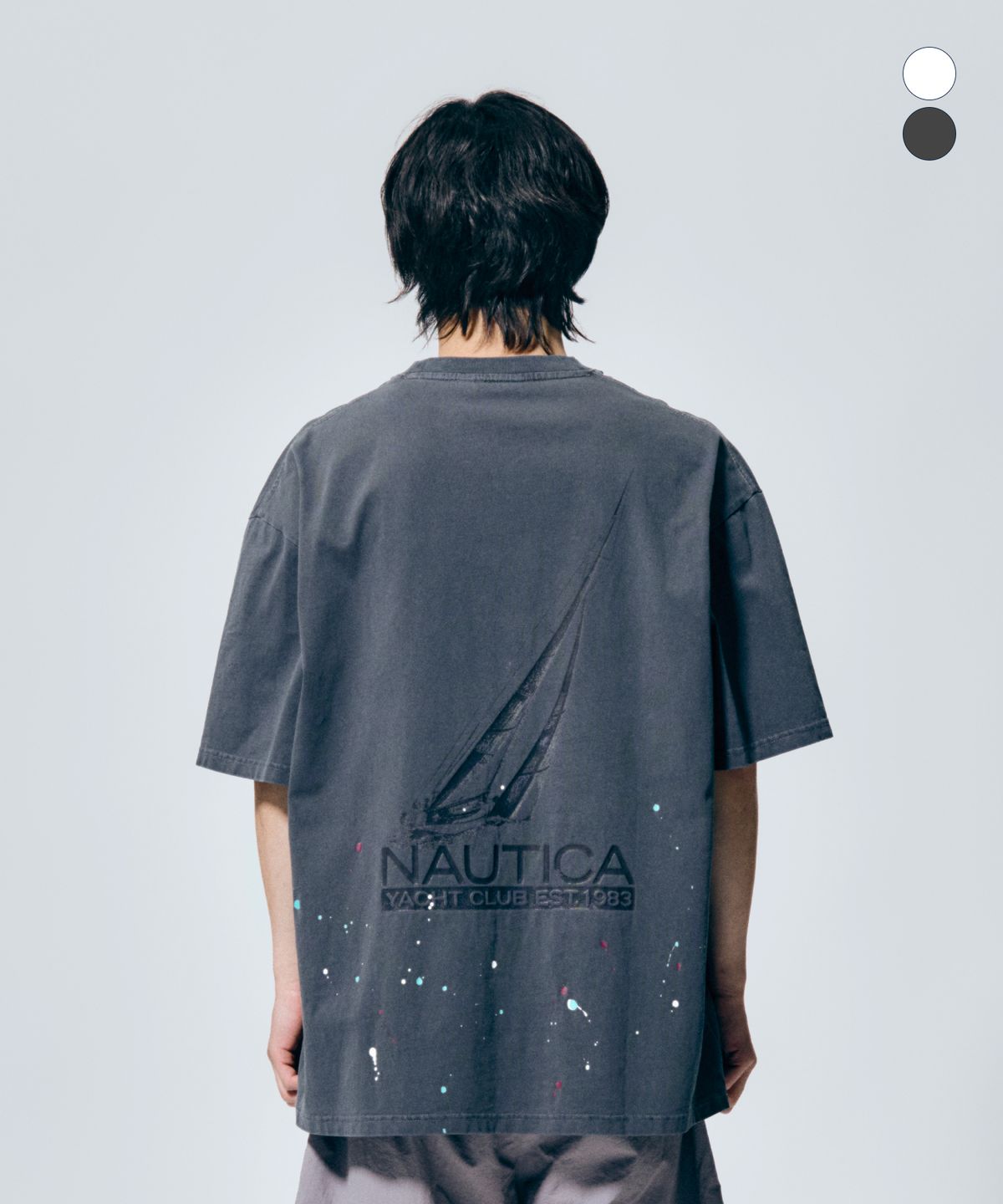 노티카(NAUTICA) 그랜드 세일링 티셔츠(2colors) NTS5776