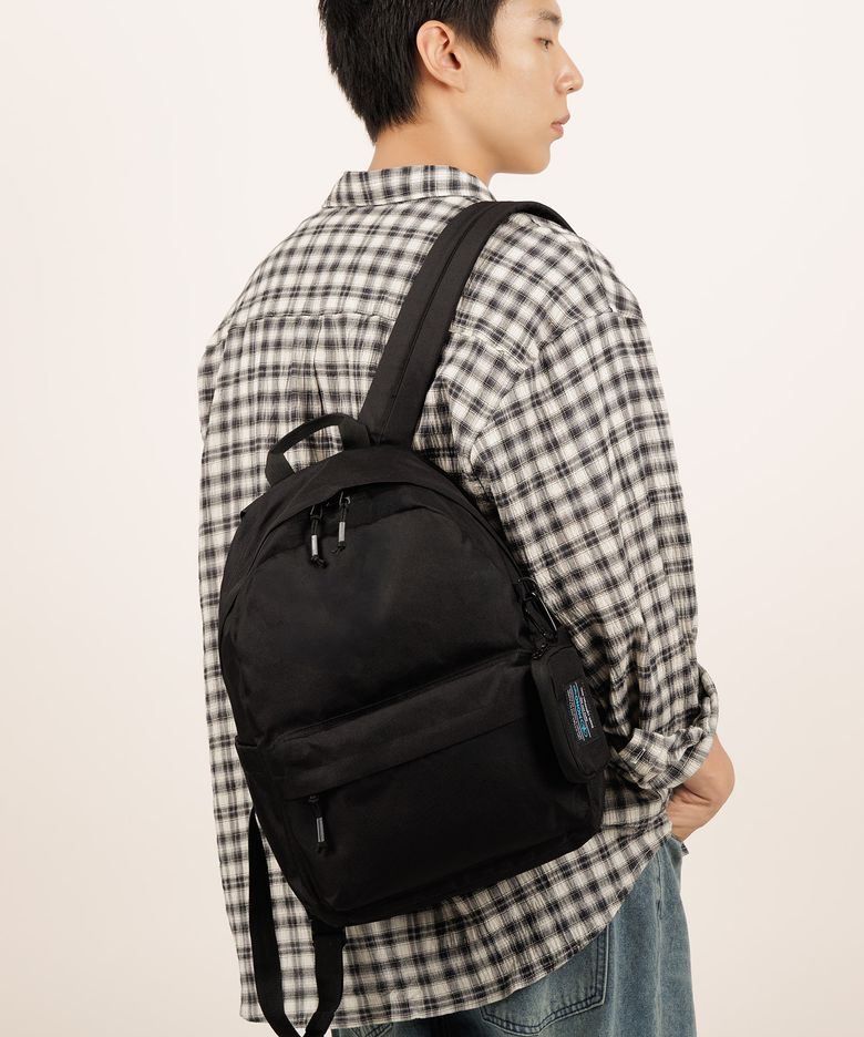 베이직 데일리 백팩 블랙