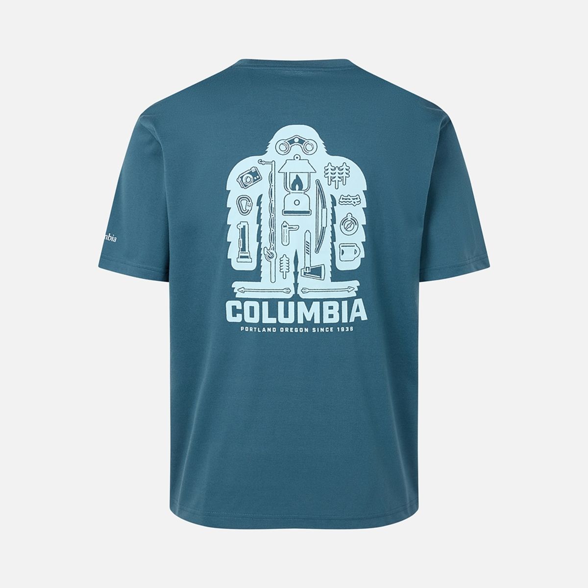 컬럼비아(COLUMBIA) 공용 세다르 트레일 백그래픽 반팔 티셔츠