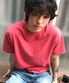 에센셜 크롭 티셔츠 [메란지레드]