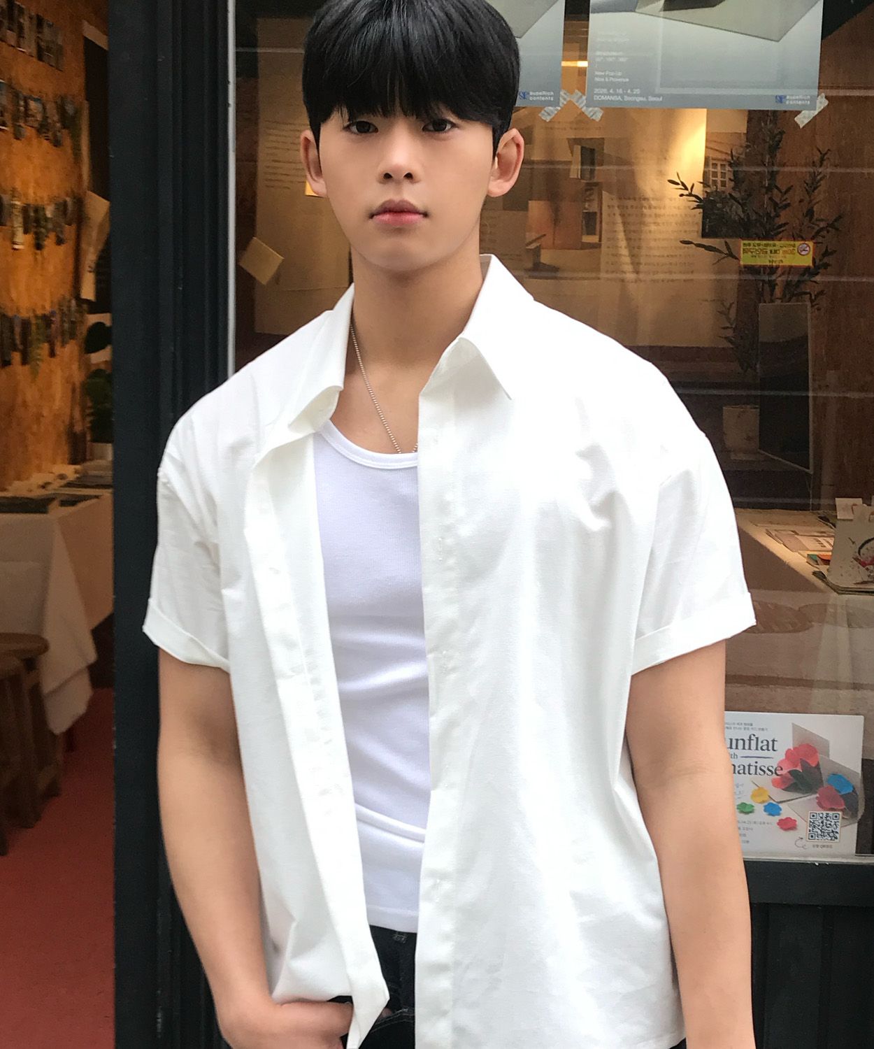 에센셜 후디드 라이트 패딩 자켓 (8color) source detail 52