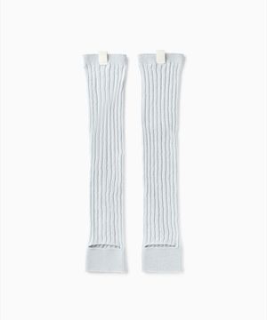 SHEER LEG WARMER BABY BLUE