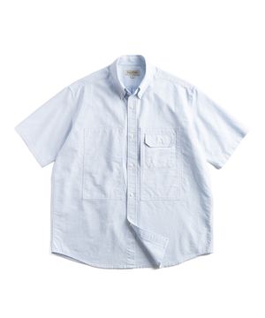 W25 ARMY OCBD SHIRT (blue stripe)