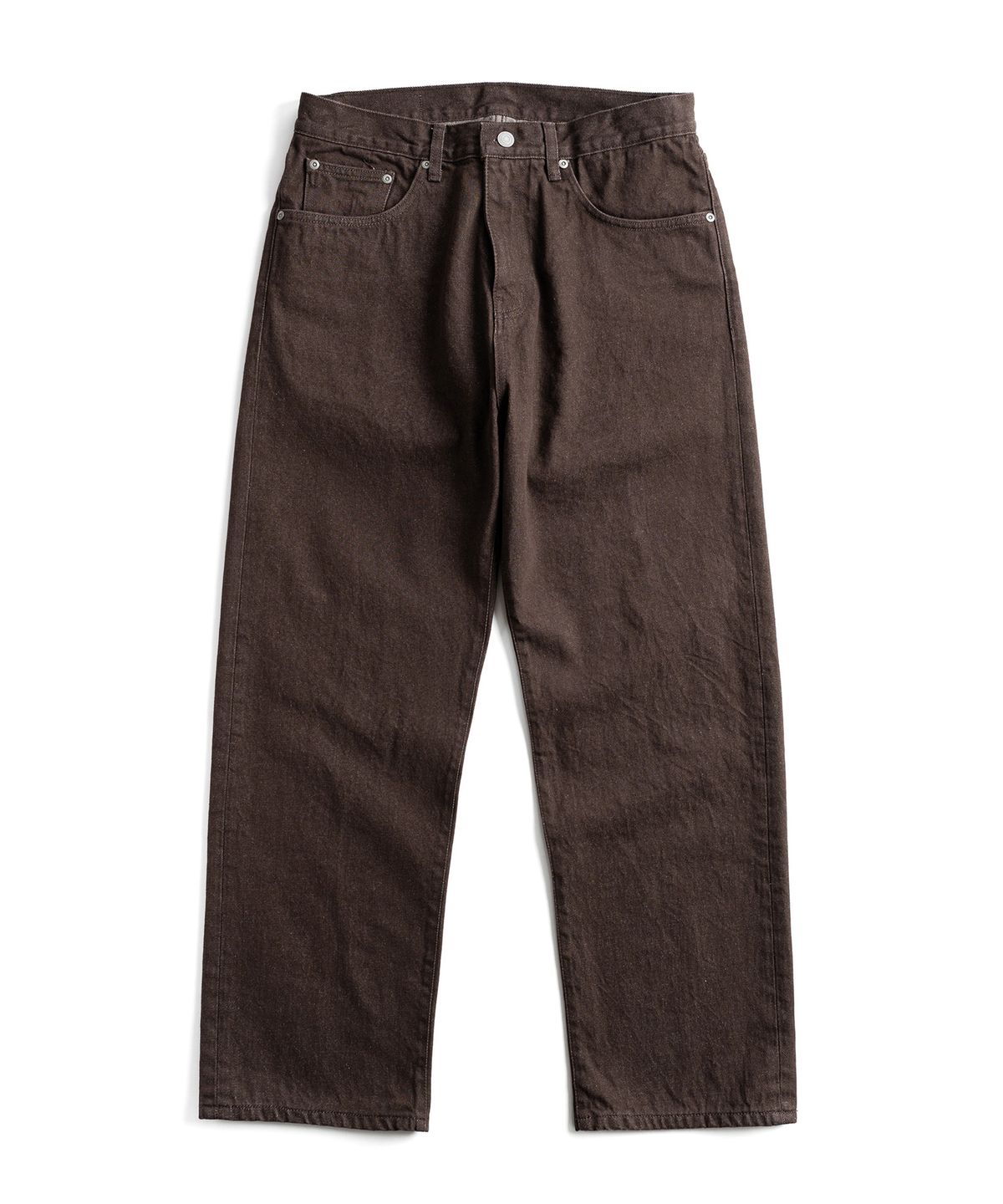 와일드 브릭스(WILD BRICKS) W25 FIVE-POCKET JEANS [LOT. 201BR] (brown)