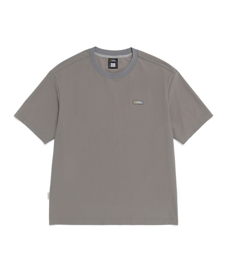 N262UTS890 크로우 트리코트 반팔 티셔츠 G/KHAKI