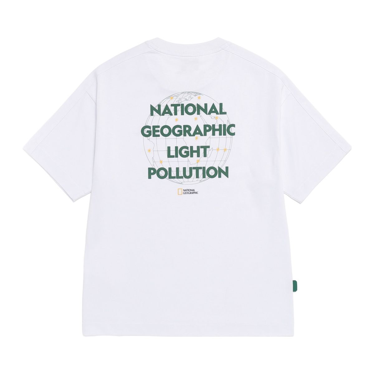 내셔널지오그래픽(NATIONALGEOGRAPHIC) N262UTS972 캐스터 그래픽 반팔 티셔츠 WHITE