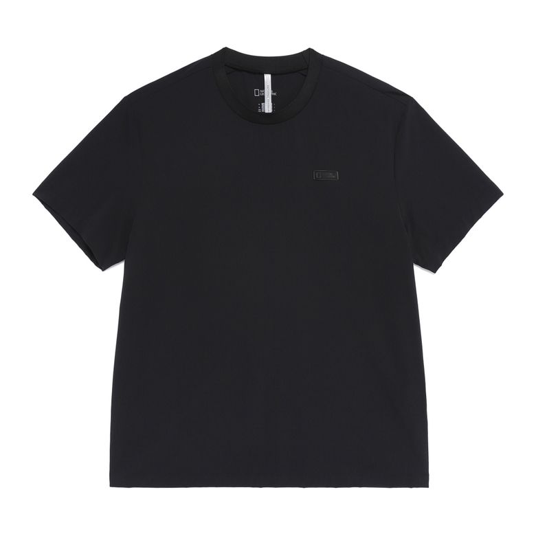 N262MTS330 에어플로우 반팔 티셔츠 BLACK