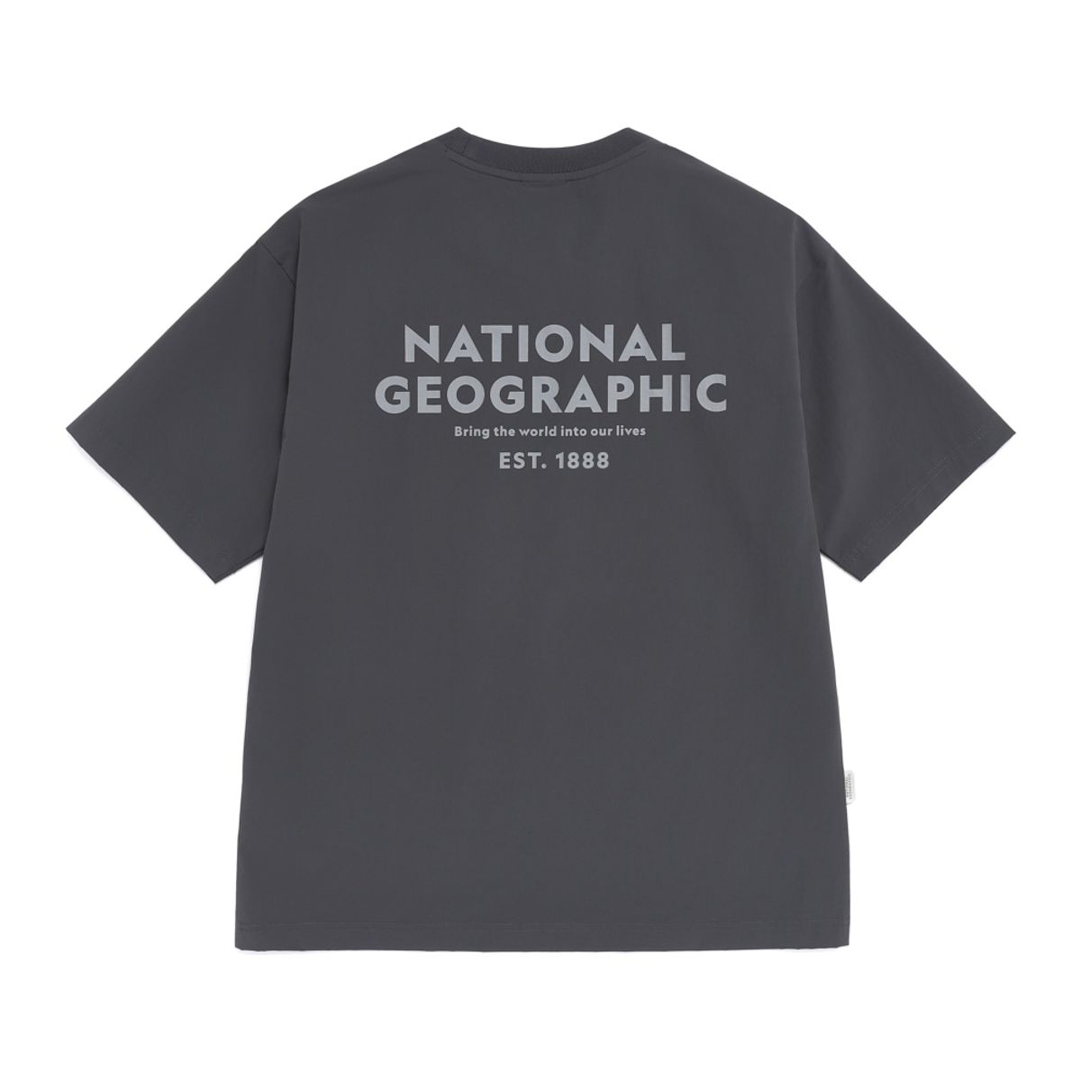 내셔널지오그래픽(NATIONALGEOGRAPHIC) N262UTS141 프리즈 스트레치 그래픽 반팔 티셔츠 GREY