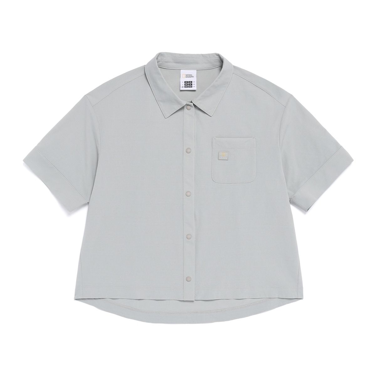 내셔널지오그래픽(NATIONALGEOGRAPHIC) N262WSH190 여성 프로즌에어 반팔 셔츠 LIGHT KHAKI