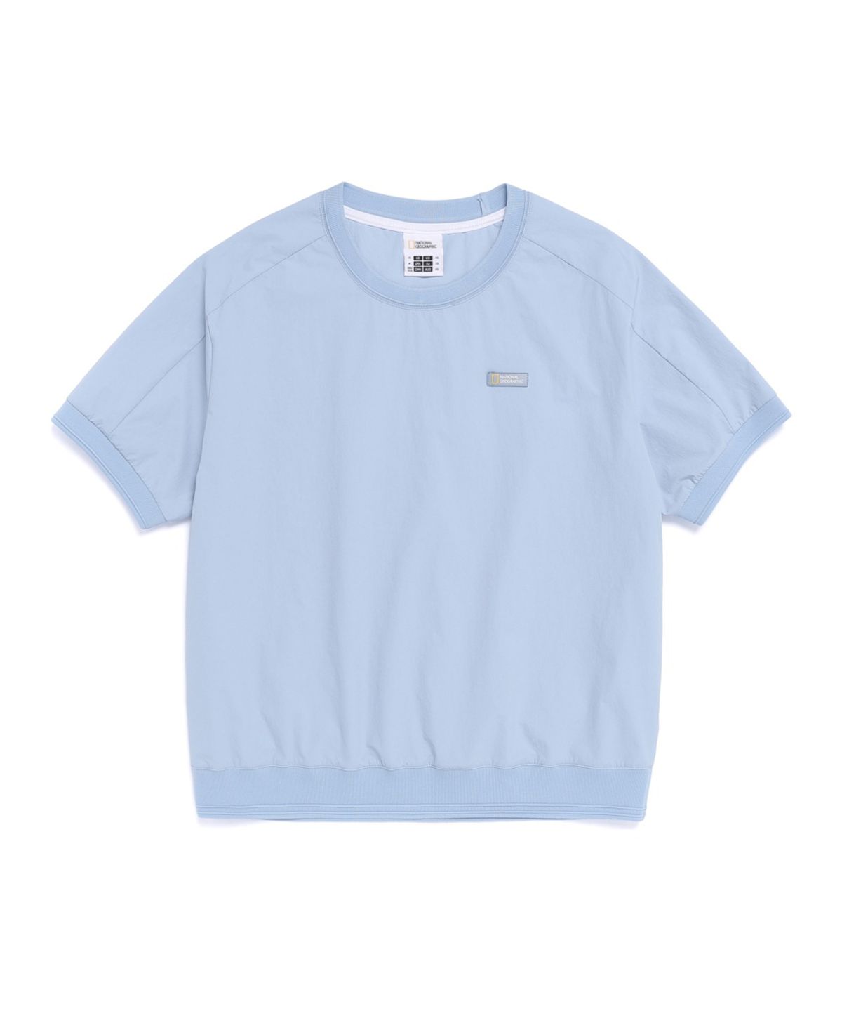 내셔널지오그래픽(NATIONALGEOGRAPHIC) N262WTS940 여성 프리즈 스트레치 반팔 티셔츠 STORM BLUE