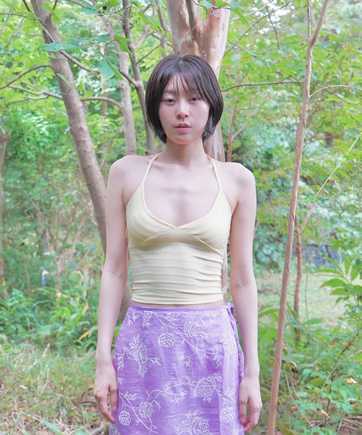 누아누(NUUANU) Honeya Top_Yellow