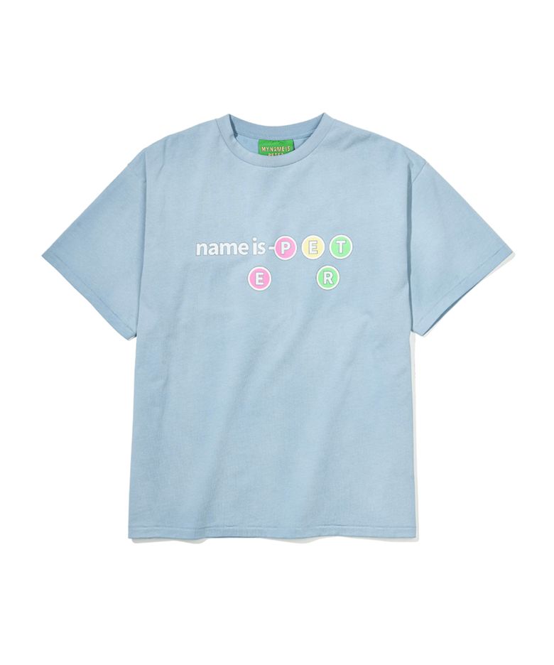 TRAFFIC LIGHTS T-SHIRT - VINTAGE BLUE
