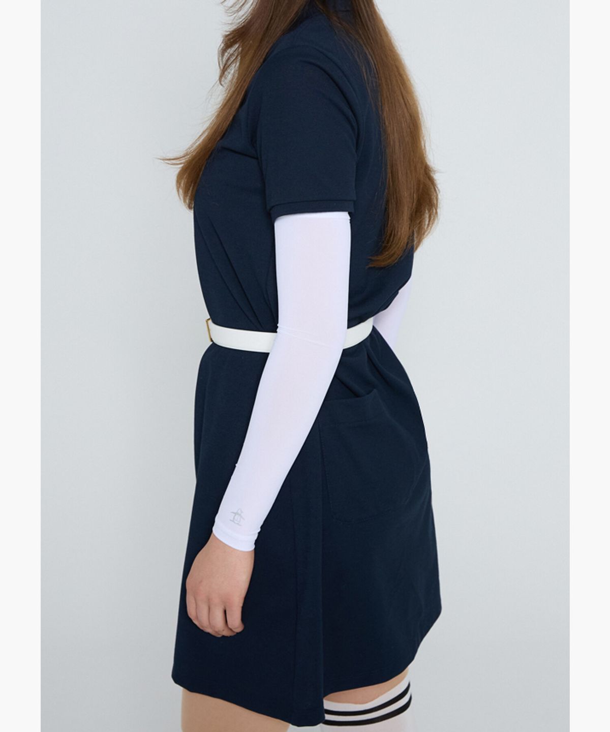 먼싱웨어(MUNSINGWEAR) [ANTI-UV] 여성 냉감 팔토시 화이트 MR222LCM42