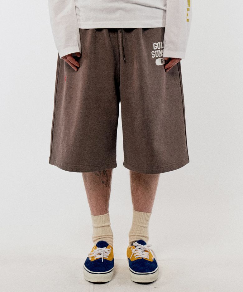 G-2 BERMUDA SWEAT SHORTS_BROWN