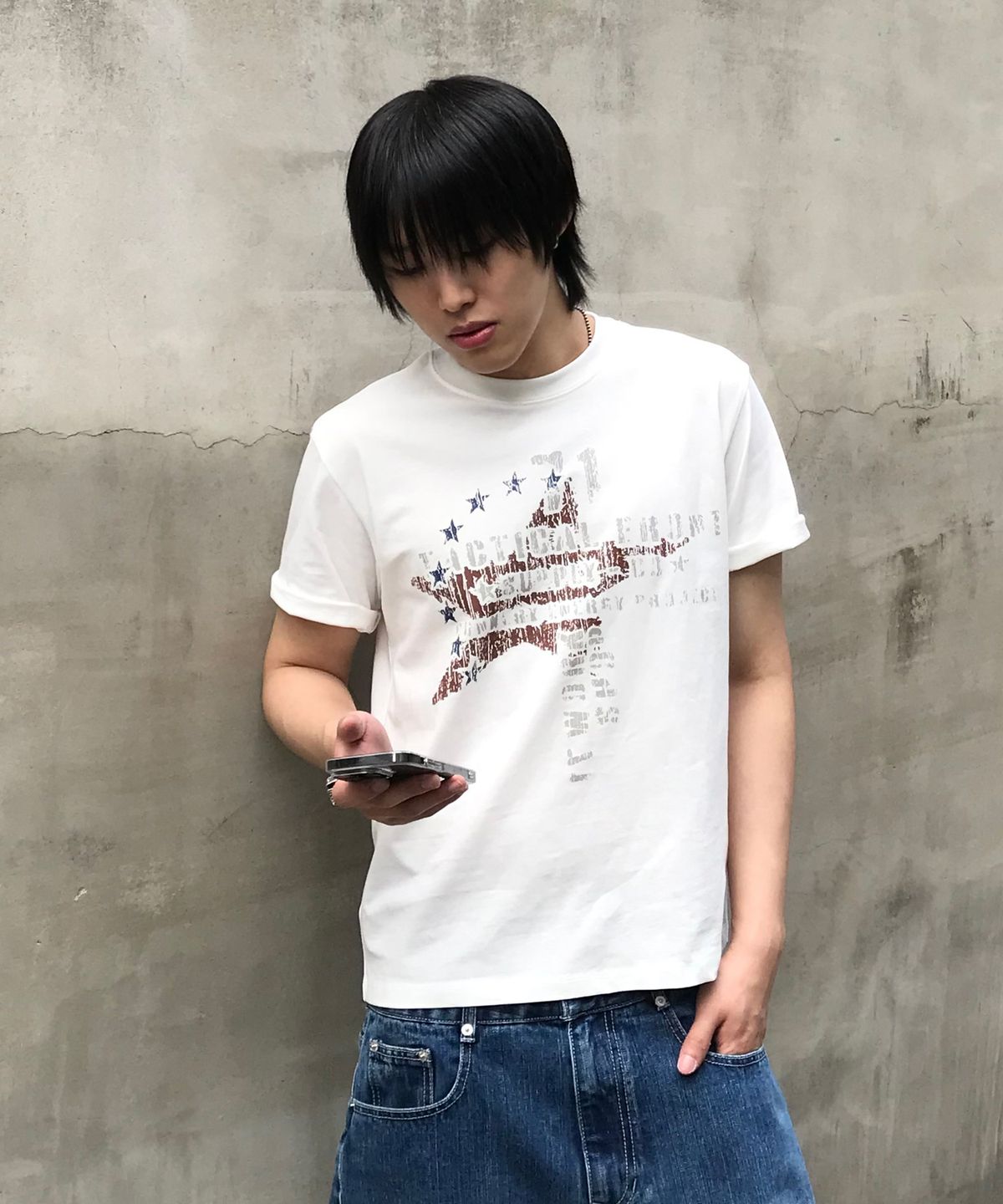 기철(KICHUL) Star Supply T-shirt (White)