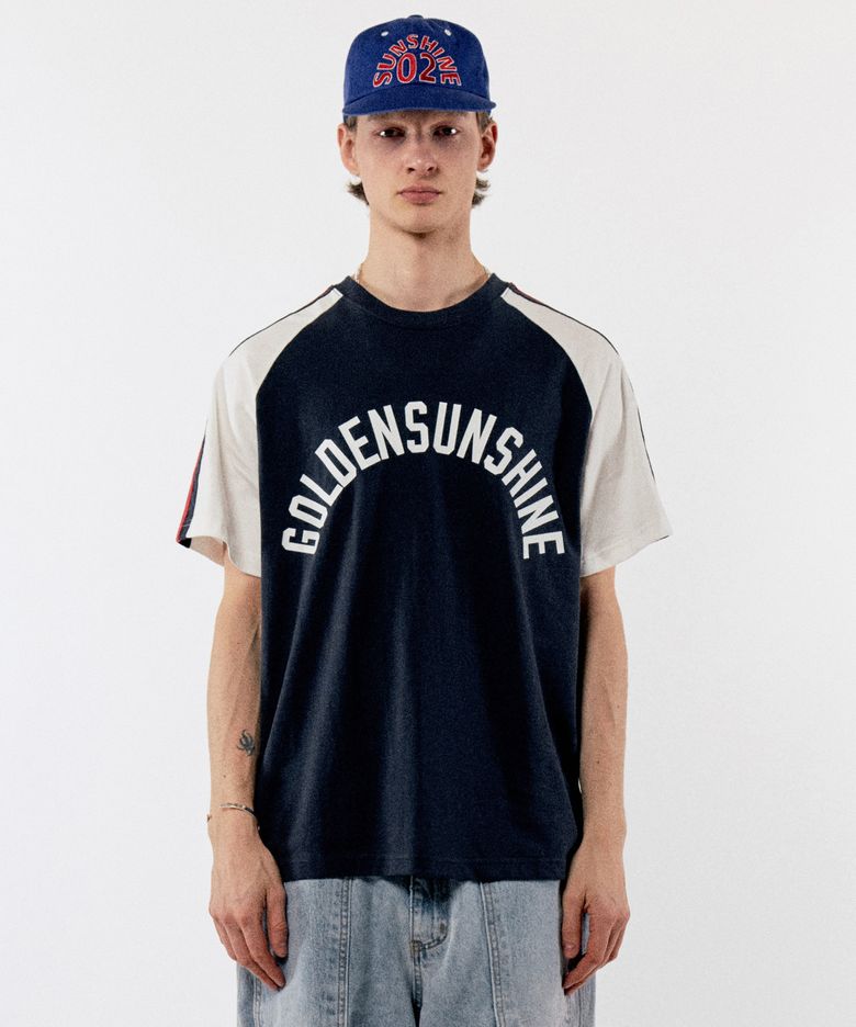 2G RAGLAN TEE_VINTAGE GRAY