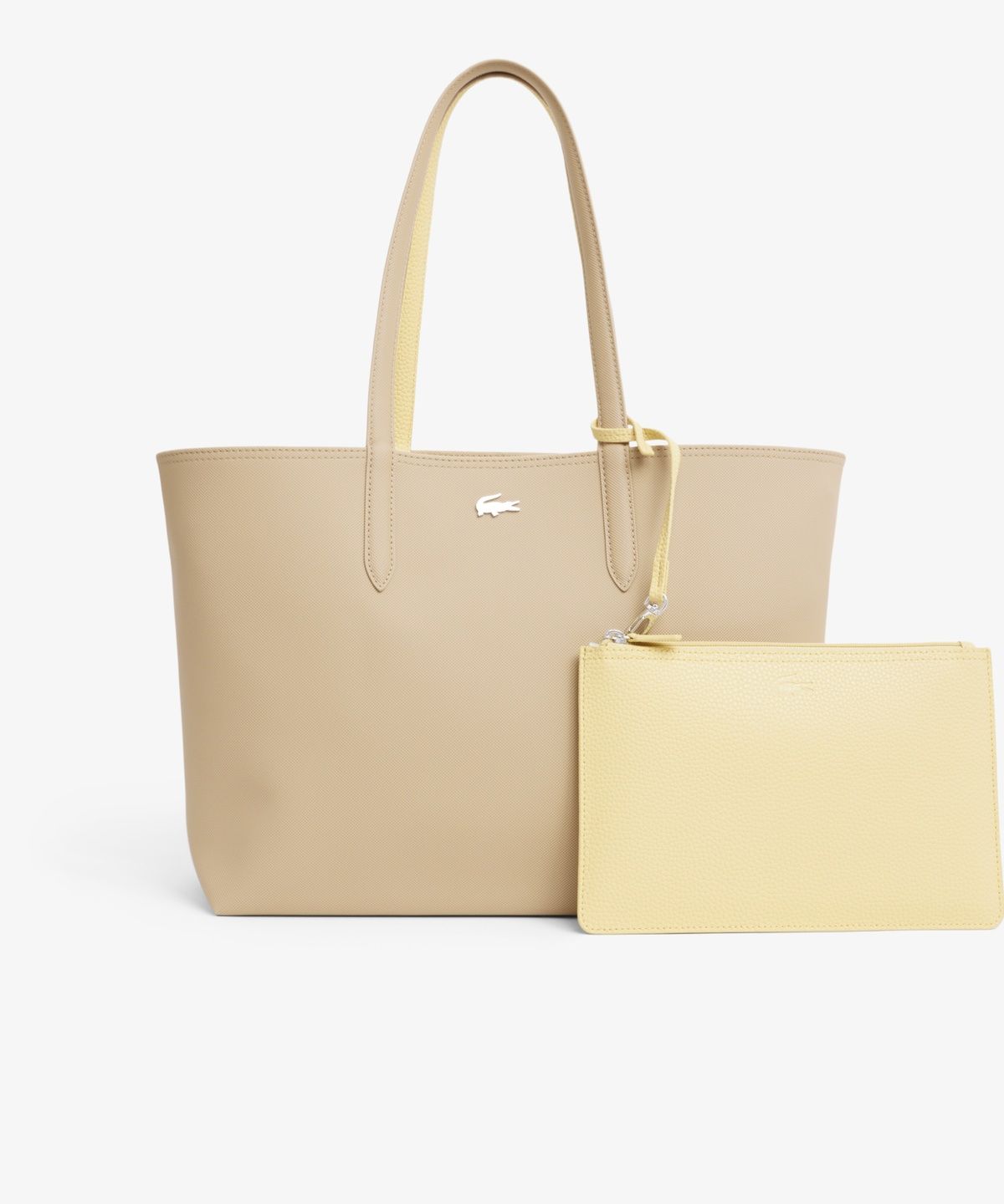 라코스테(LACOSTE) 여성 안나 가로형 라지 쇼퍼백 NF2142A56G T36