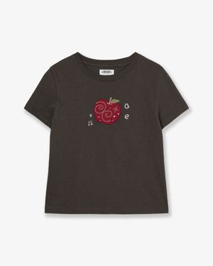 RINGO TEE [DARK BROWN]