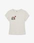 DOT SMALL LETTER TEE [OATMEAL]