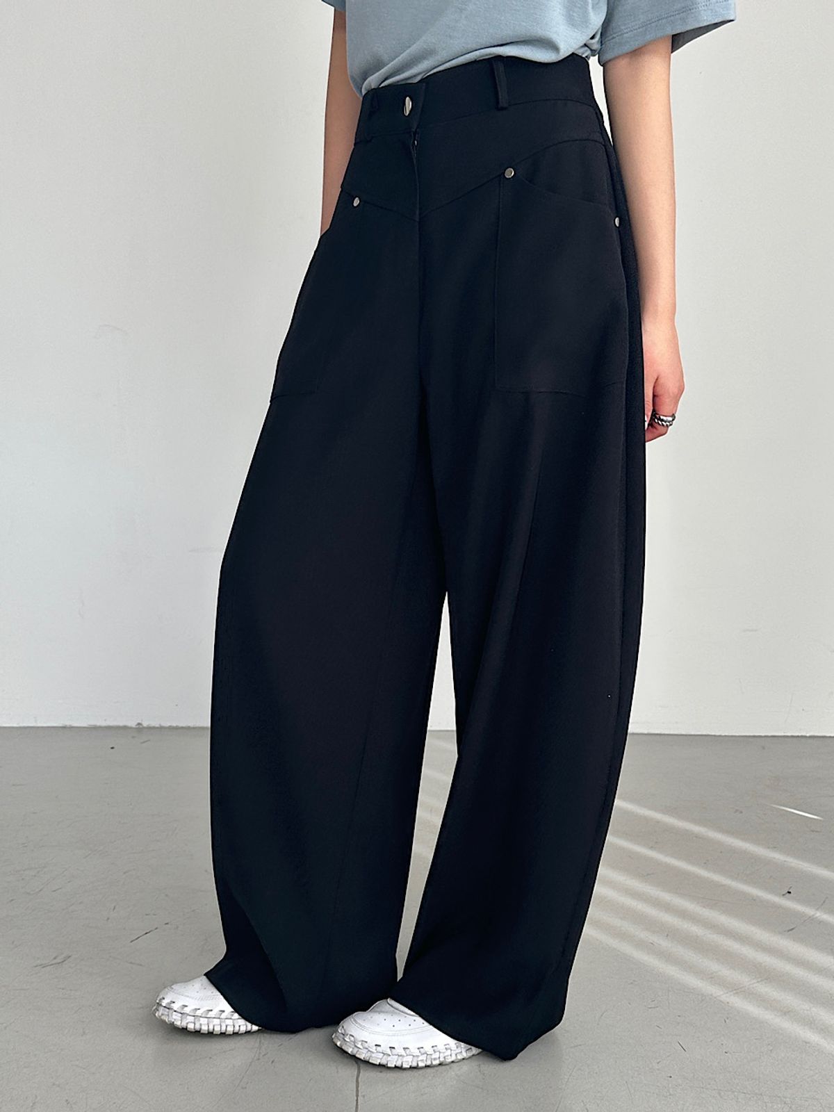 아포엠(APOEM) Line Pocket Slacks (2C)
