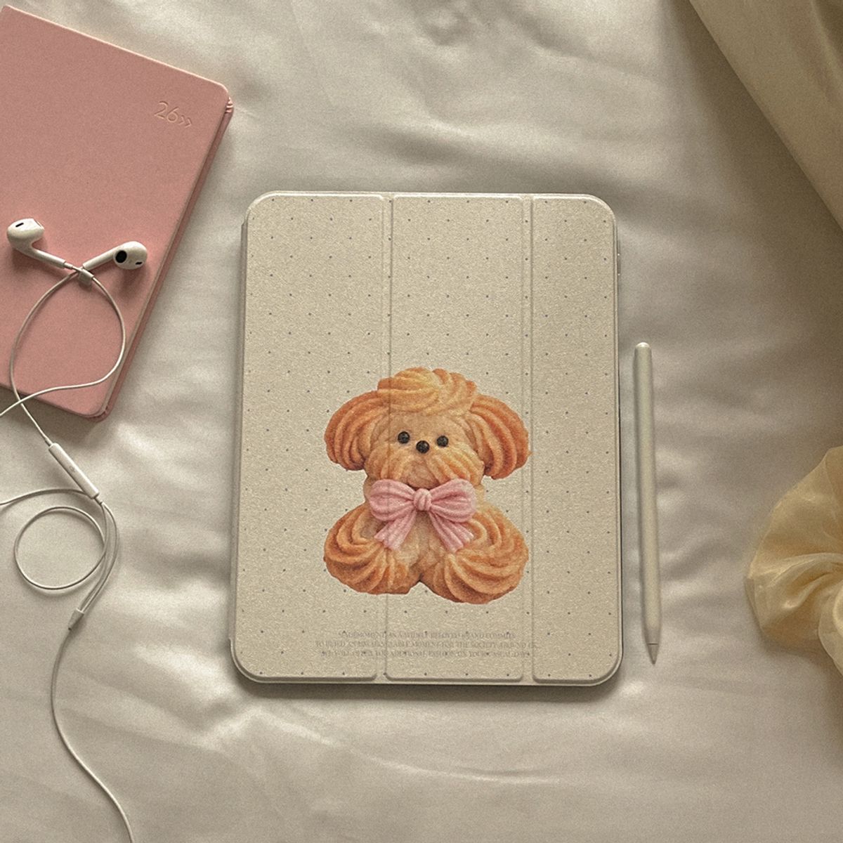 메이드모먼(MADEMOMENT) butter cookie puppy 디자인 [아이패드 케이스]