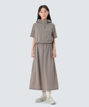 루트 아노락 원피스 (S26MWROP63) Vintage Gray