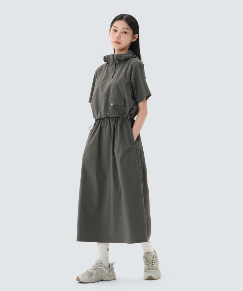 루트 아노락 원피스 (S26MWROP63) Rustic Khaki
