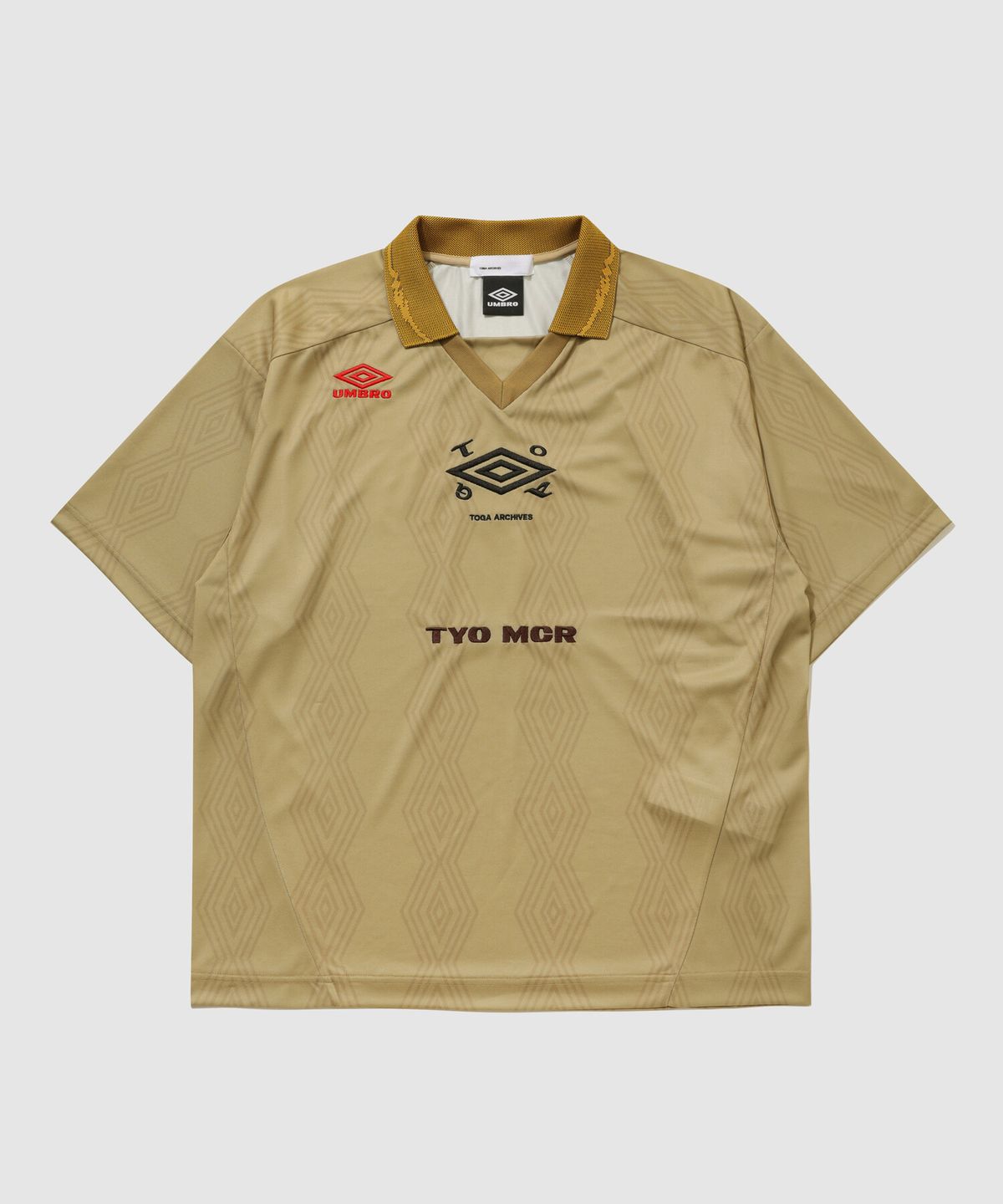 엄브로(UMBRO) [UMB X TOGA] 반팔 게임 셔츠 베이지 UR111ORJ21