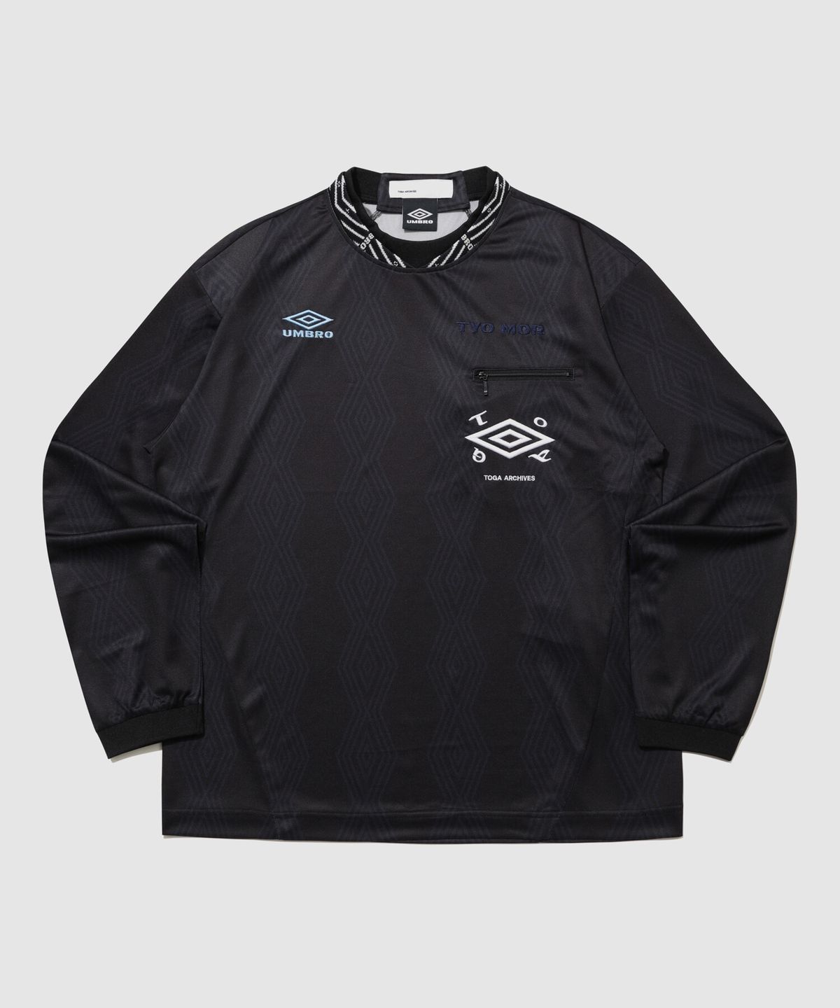 엄브로(UMBRO) [UMB X TOGA] 긴팔 게임 셔츠 블랙 UR111ORJ22