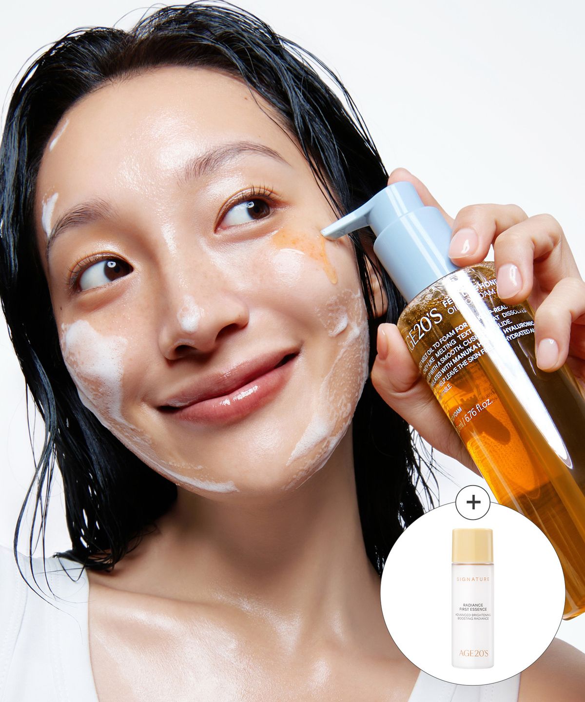 에이지투웨니스(AGE 20'S) 필 라이크 허니 오일 투 폼 클렌저 200ml