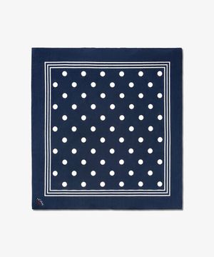 (U) 폴카 도트 반다나 네이비 POLKA DOT BANDANA NAVY