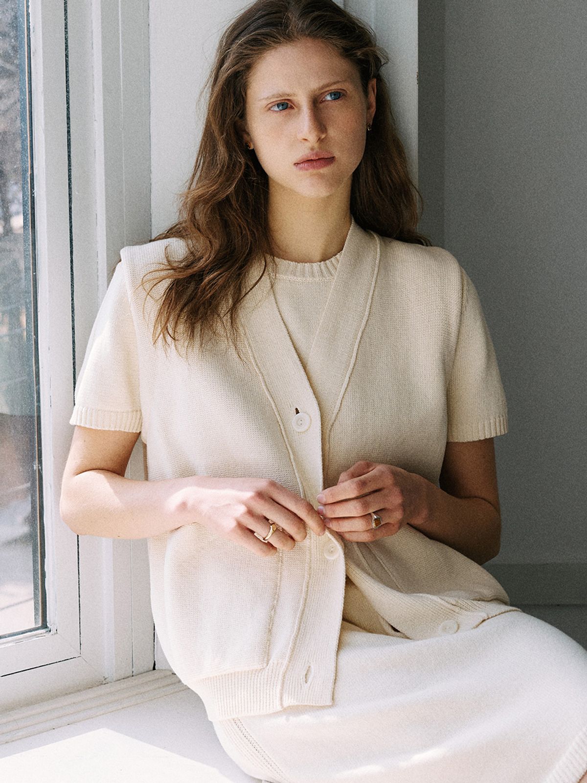 안젤로비안코(ANGELO BIANCO) Moi Knit Vest