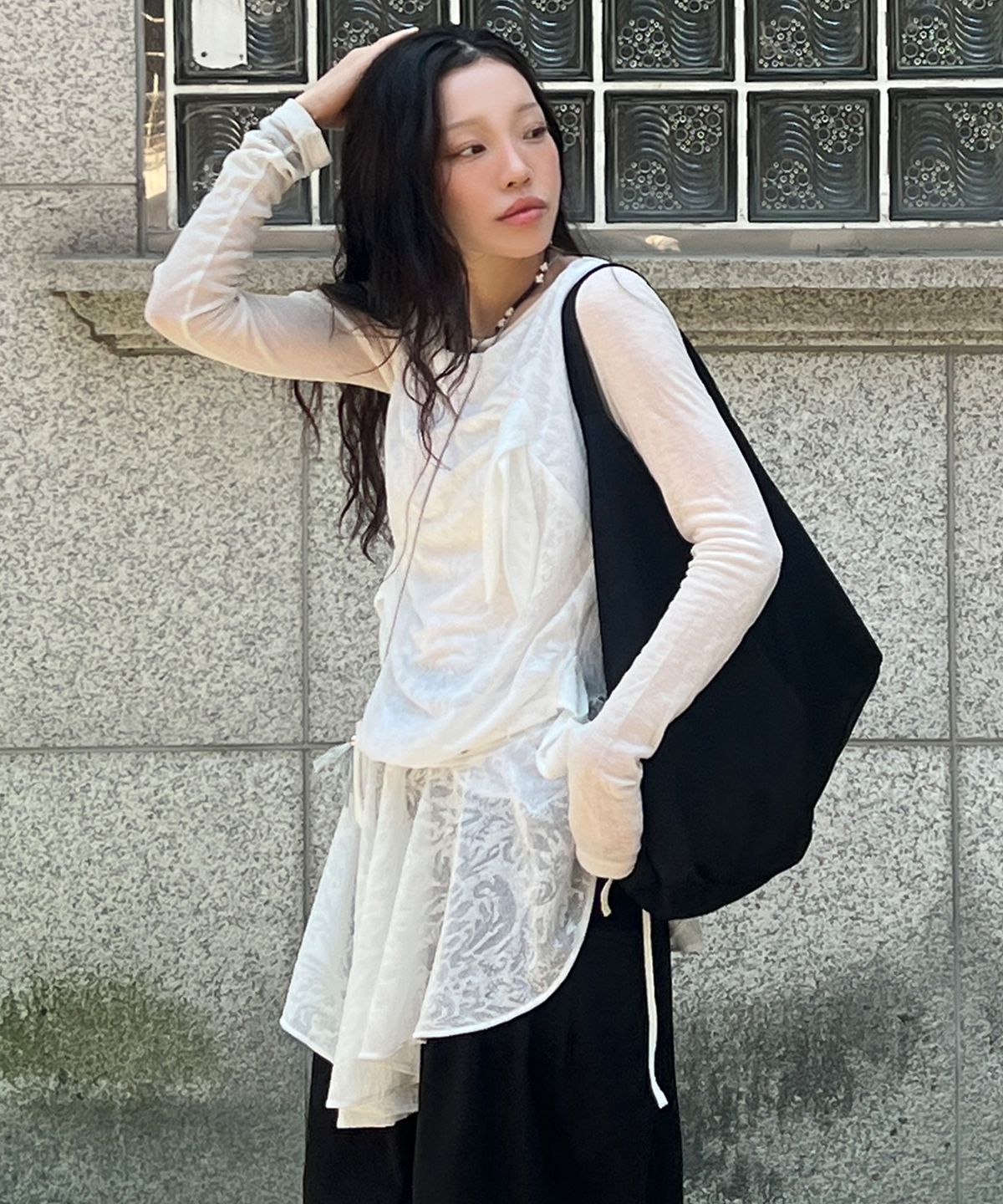 투오(TUO) RITA NYLON BLACK · 리타 나일론 블랙