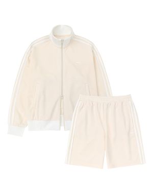 클래식 NY 트랙 하프 팬츠 세트 퓨어베이지