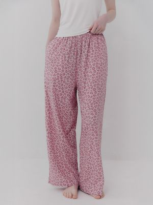 브리즈 리오셀 팬츠 - 호피핑크