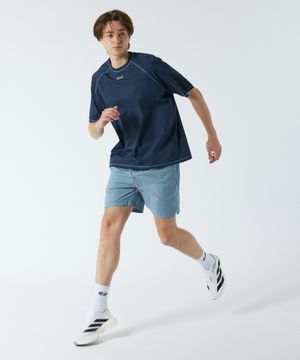 [UNISEX] 퀵드라이 라이트웨이트 숏슬리브 - 네이비