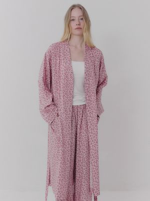 브리즈 리오셀 로브 - 호피핑크