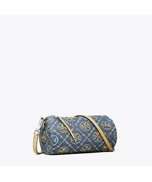 티 모노그램 데님 엠베쉬드 실린더백 - 보트 하우스