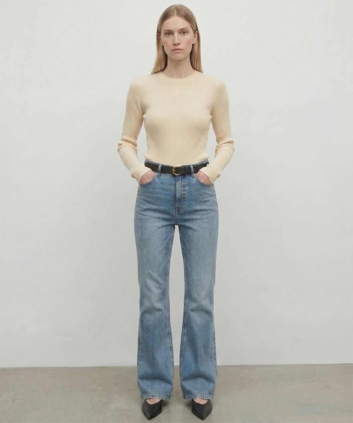킴도(KIMDOH) Nerin Flare Denim / Light Blue