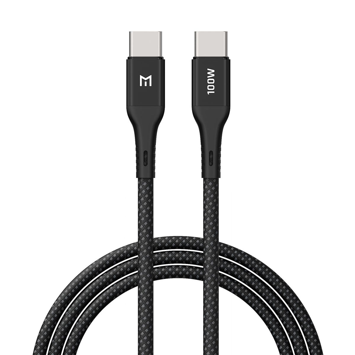 모란카노(MOLANCANO) 100W 초고속 충전 케이블 C타입 TO C PD 데이터 전송 줄 꼬임 방지 노트북 태블릿 휴대폰 호환 충전기 선 5A 급속 충전 케이블