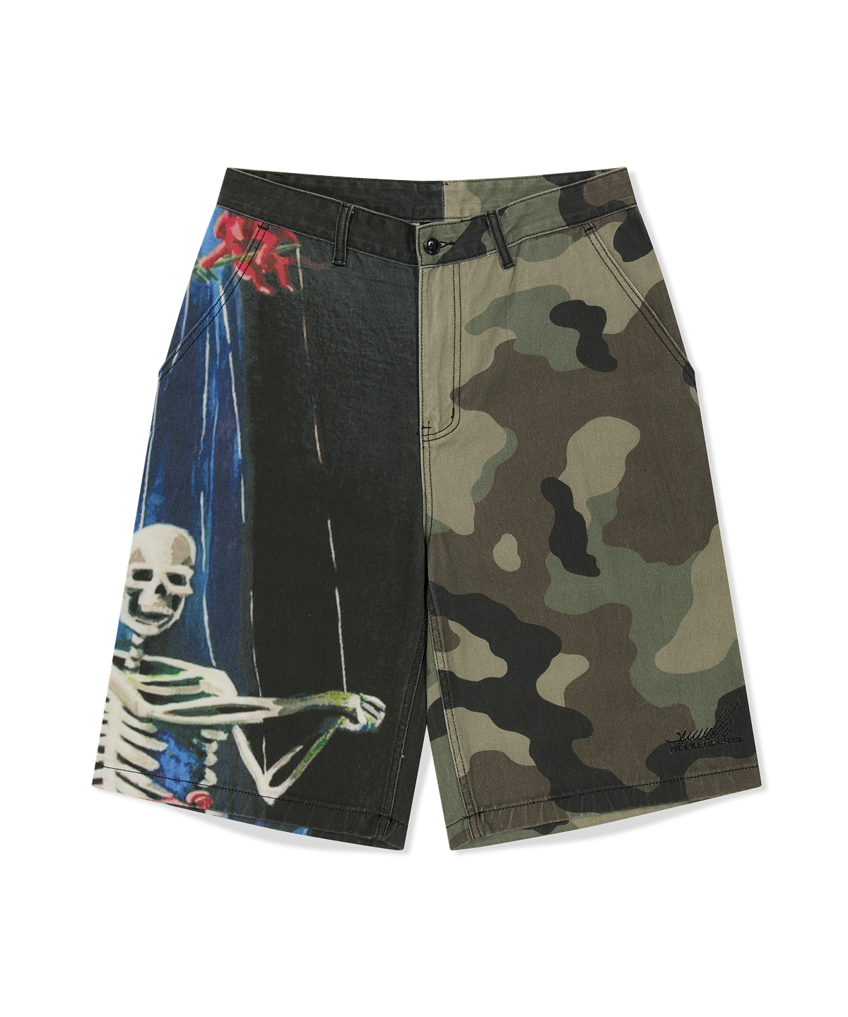 위캔더스(WKNDRS) WALTZ SHORTS (CAMO)