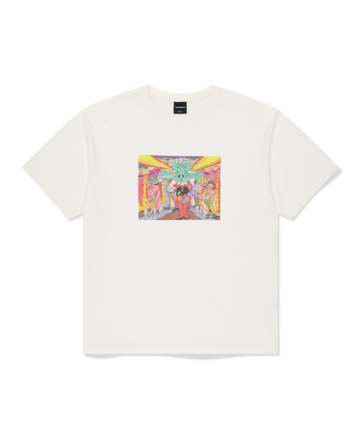 위캔더스(WKNDRS) GOBLIN T-SHIRT (WHITE)