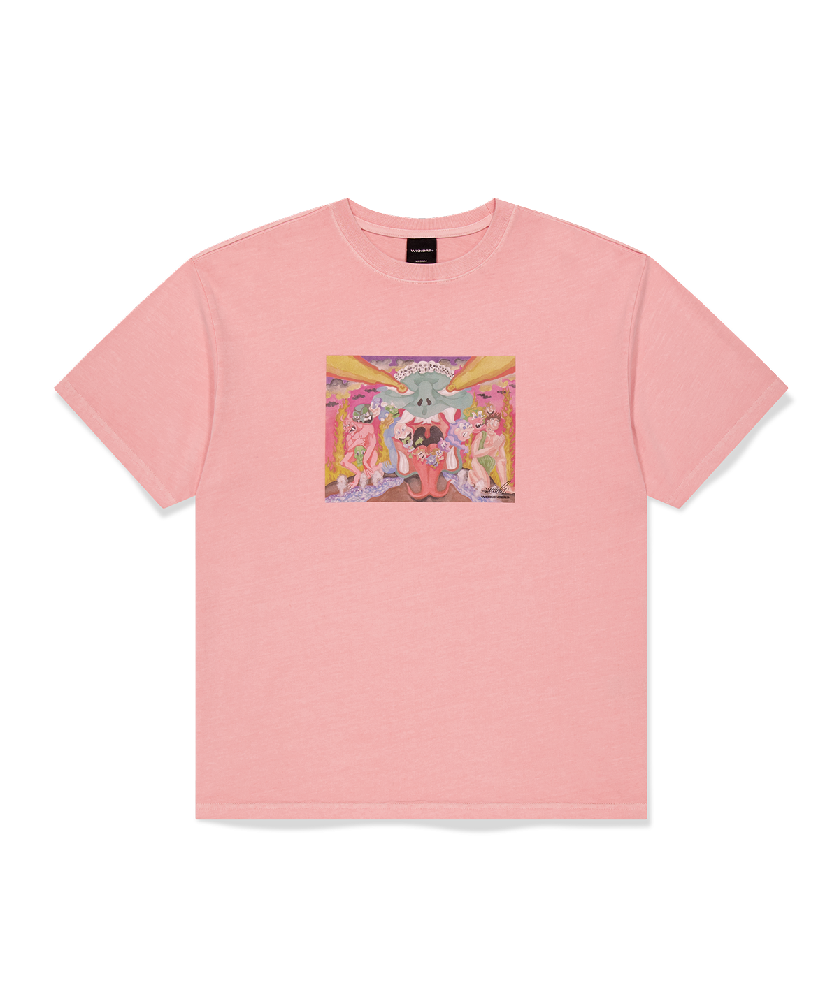 위캔더스(WKNDRS) GOBLIN T-SHIRT (PINK)