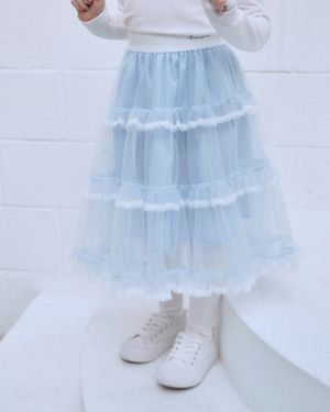 하늘꽃 샤 스커트